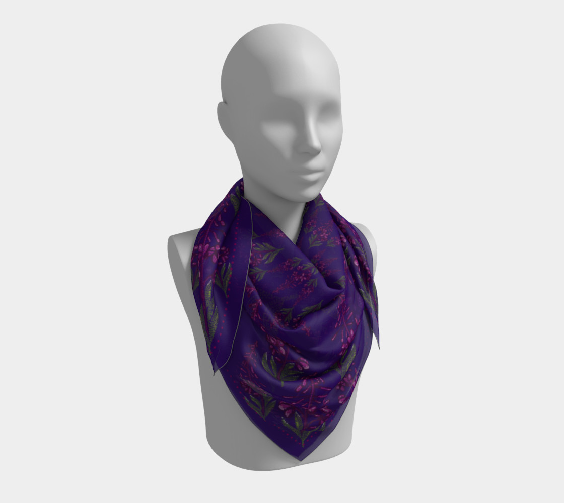 Nuukuum's Flowers (Star design) Plum preview #3