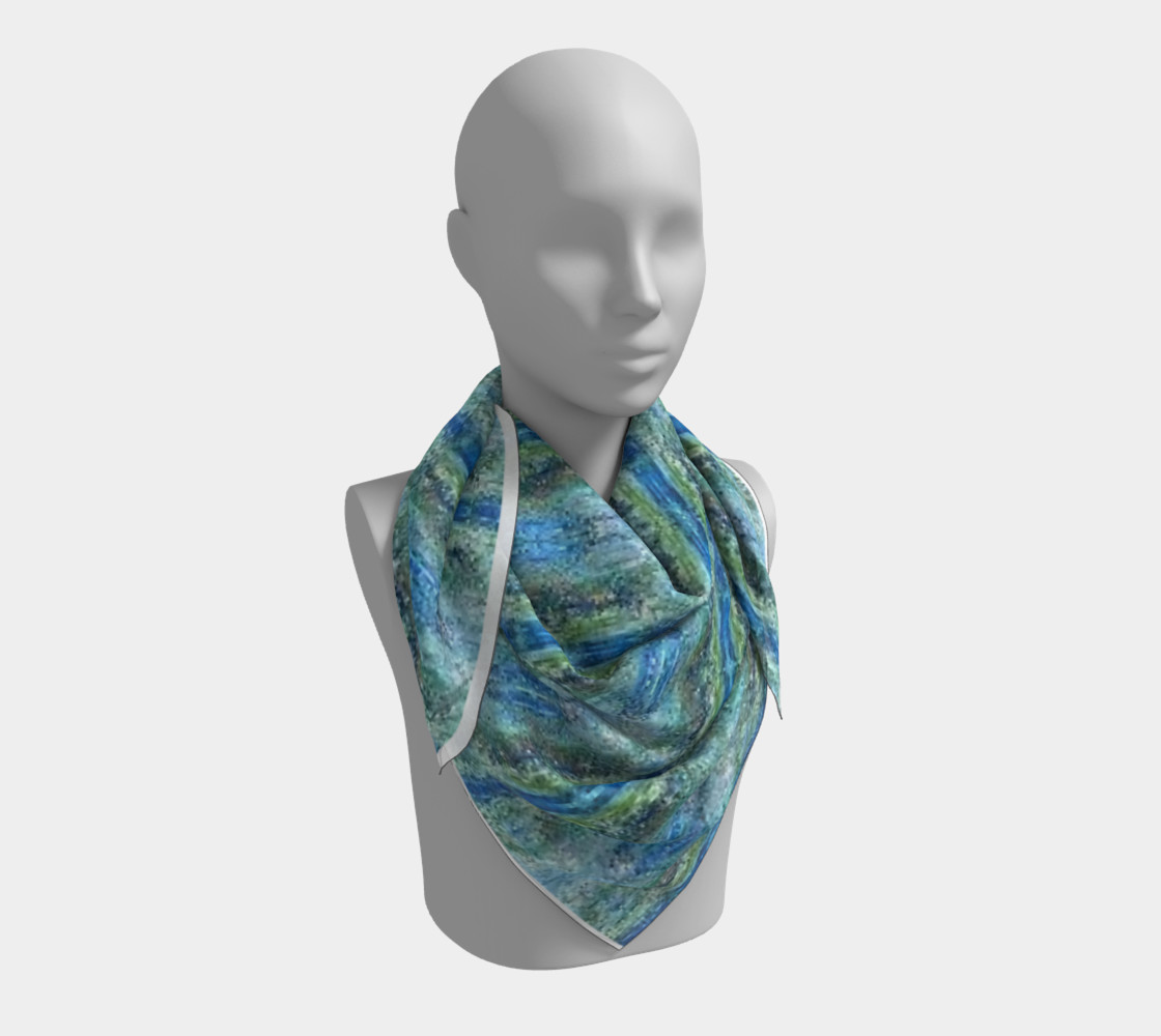 Aperçu de Dancing Change Silk Scarf #3