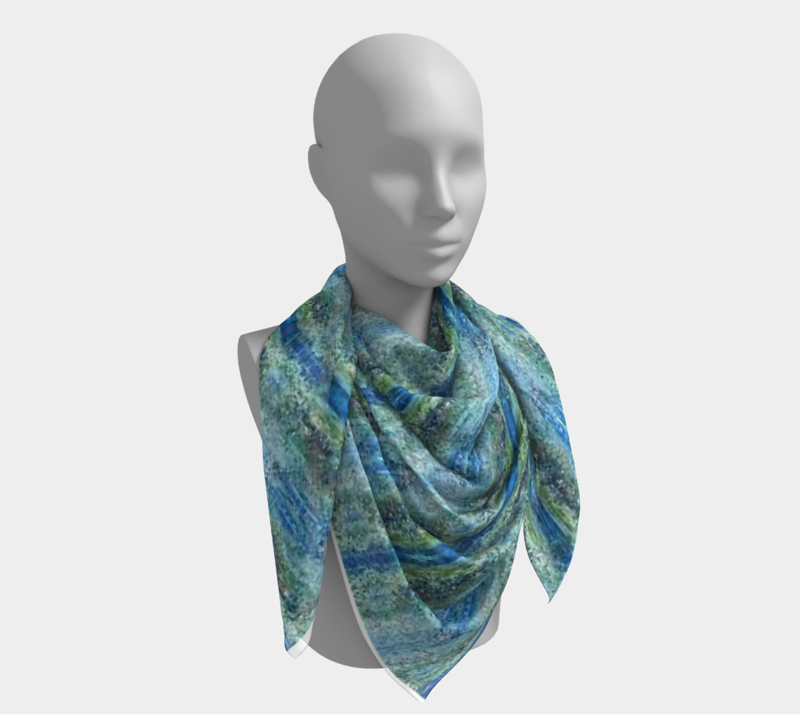 Aperçu de Dancing Change Silk Scarf #4