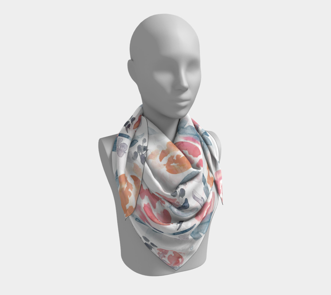 Faded Floral Watercolor Pattern preview #3