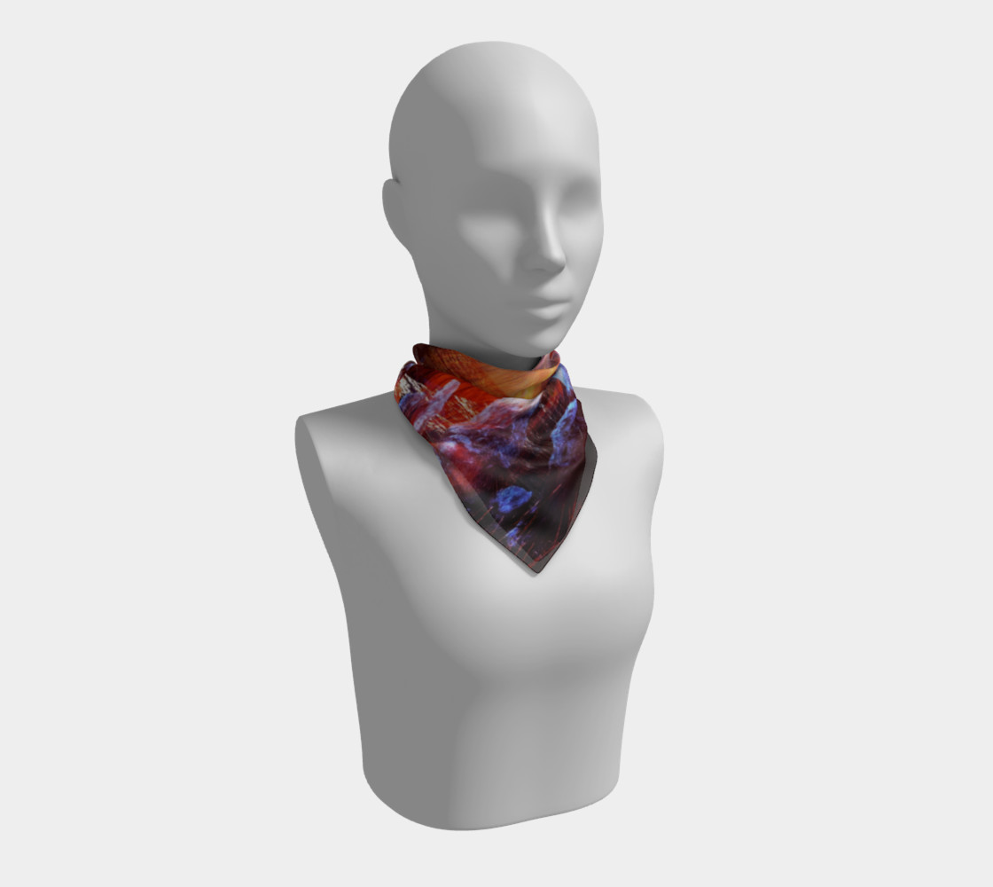 "Lion Lady" Square Scarf (36" x 36") preview #1