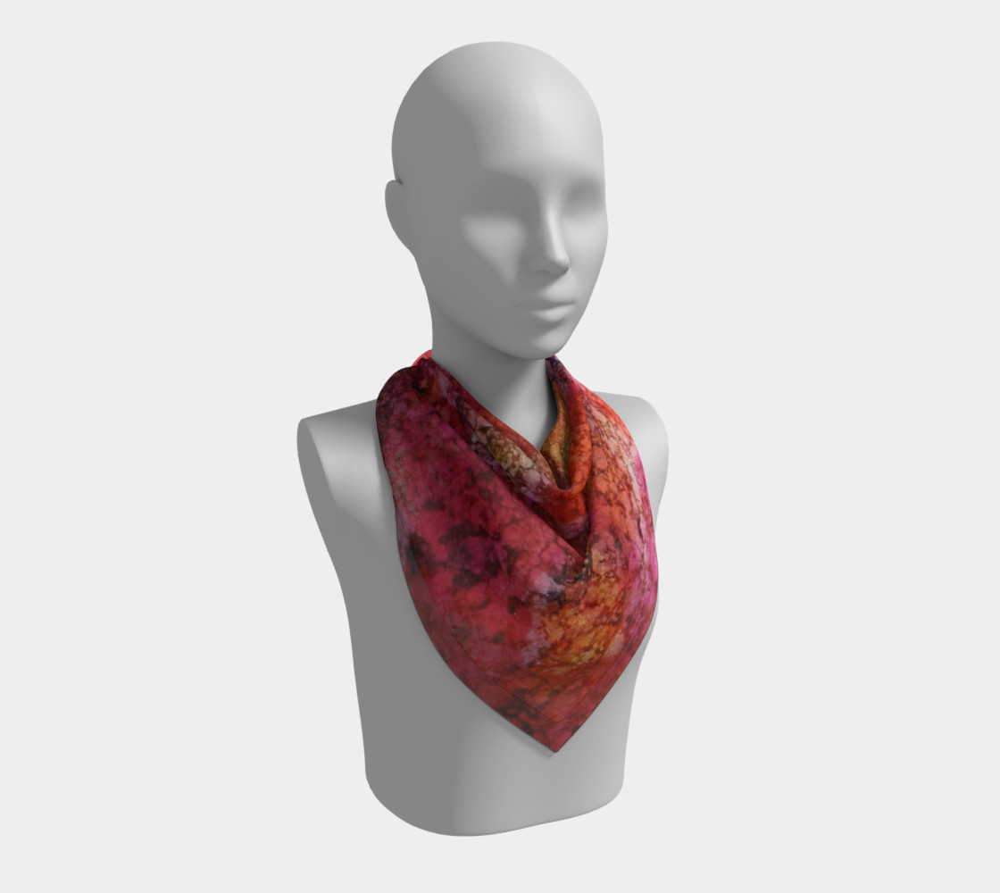 Sangria Ink #16 Square Scarf preview #2