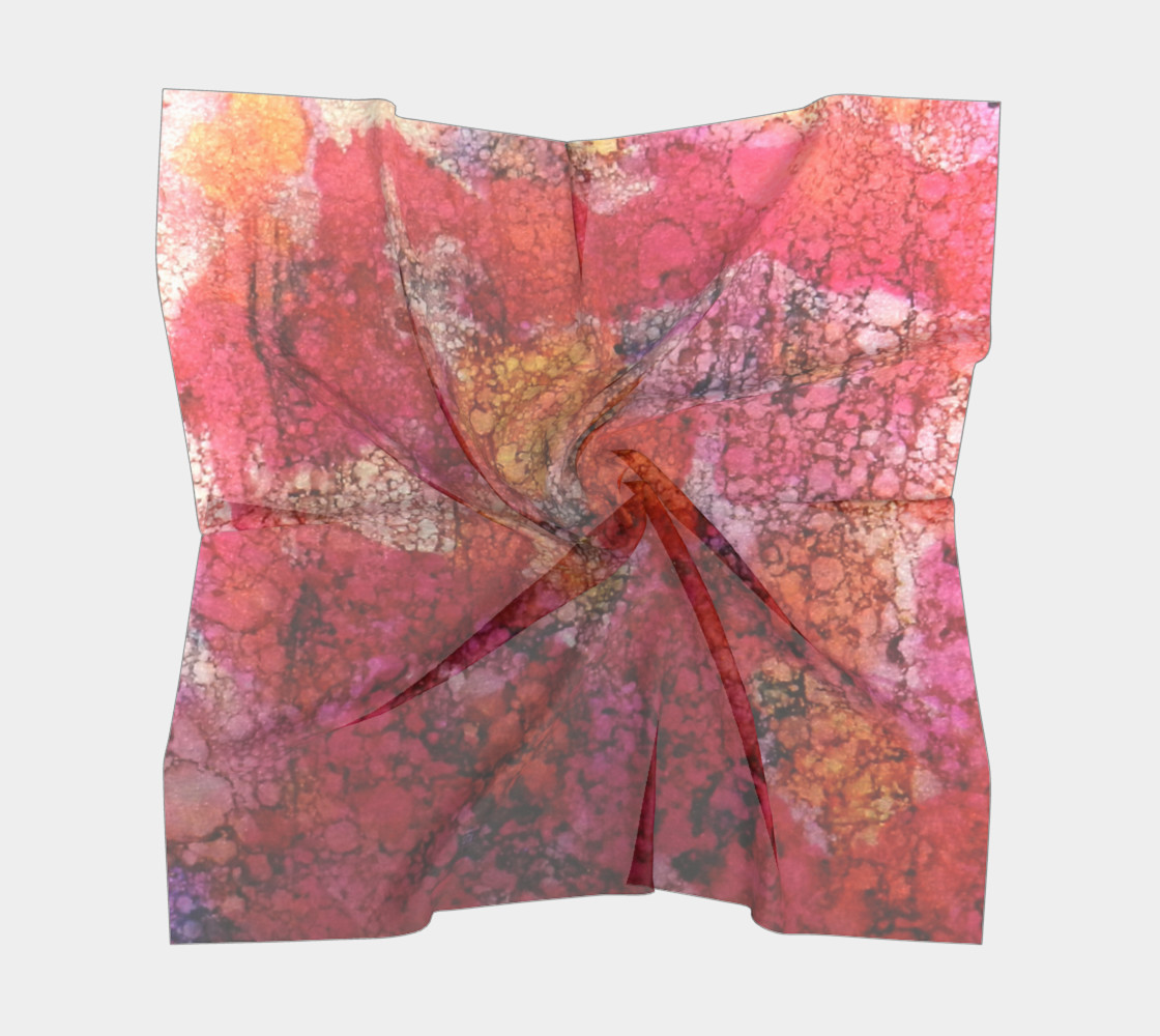 Sangria Ink #16 Square Scarf preview #5