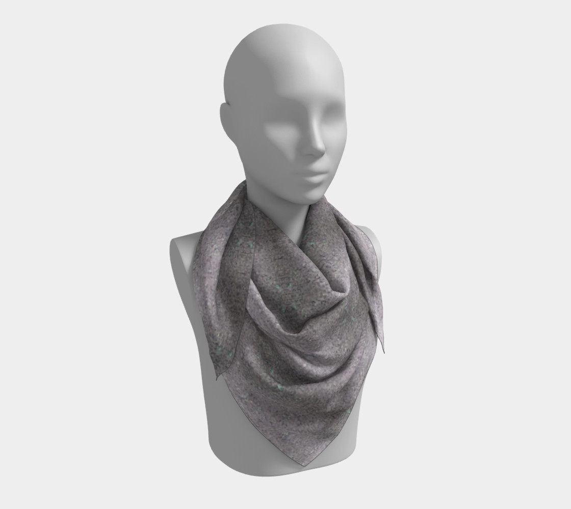 Gray Dirt Specs (26 x 26) Scarf preview #3