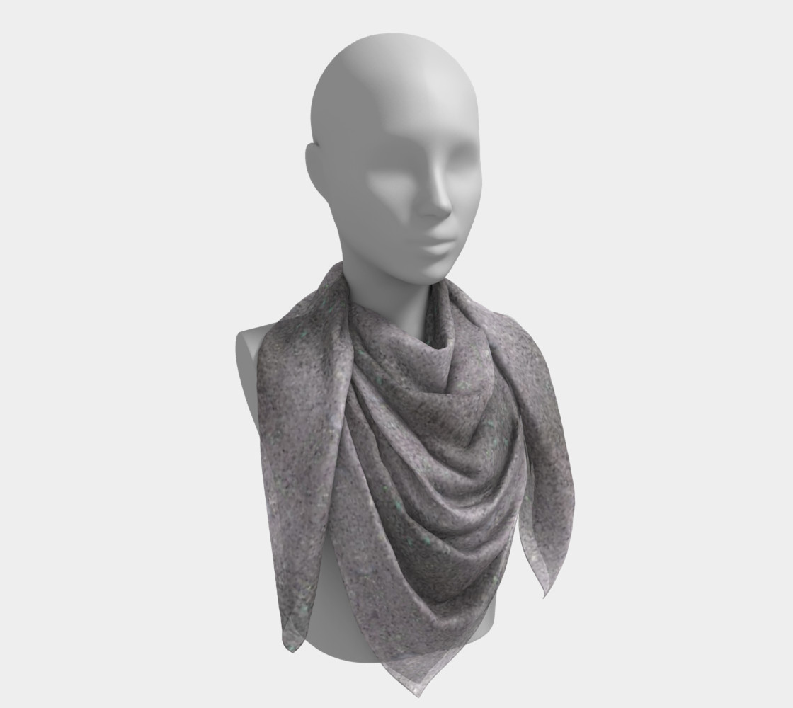 Gray Dirt Specs (26 x 26) Scarf preview #4