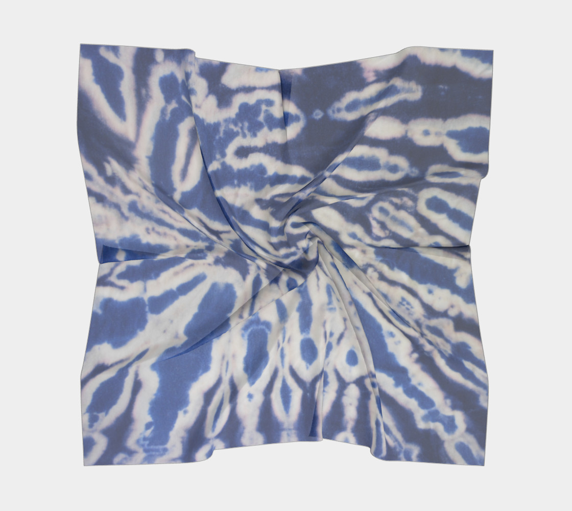 Shibori #1 Square Scarf preview #5