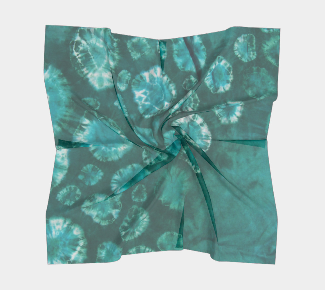 Shibori #2 Sqaure Scarf preview #5