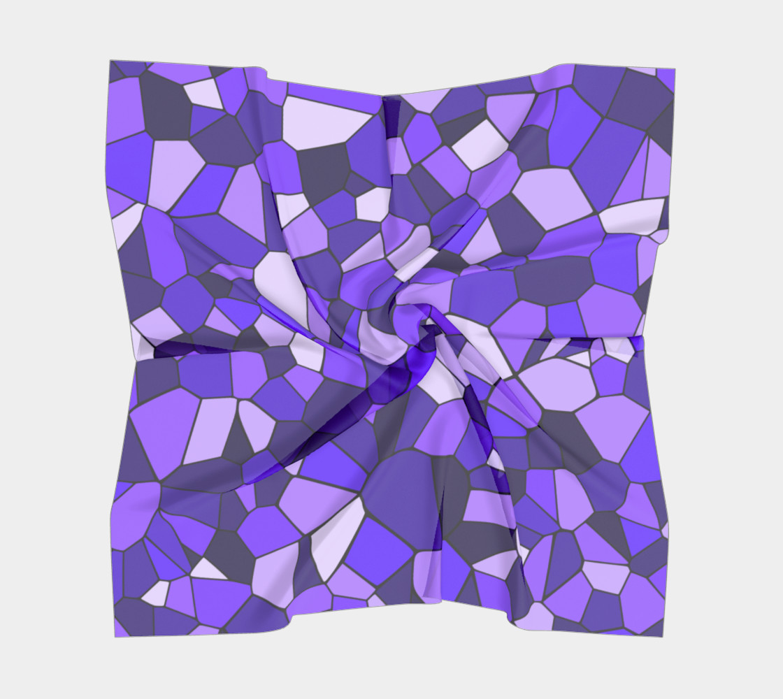 Aperçu de Purple Monochrome Geometric Mosaic Pattern #5