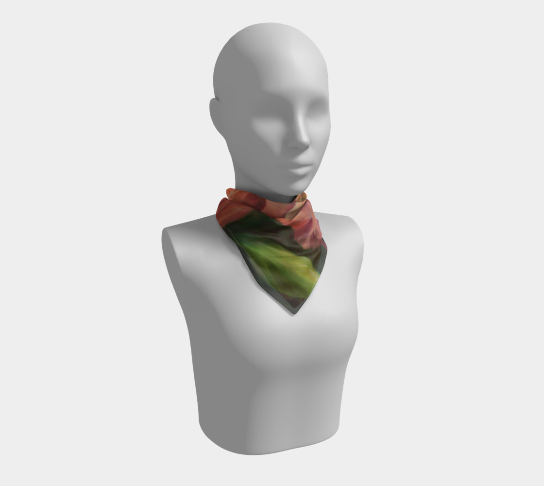 Spring Floral Square Scarf preview #1