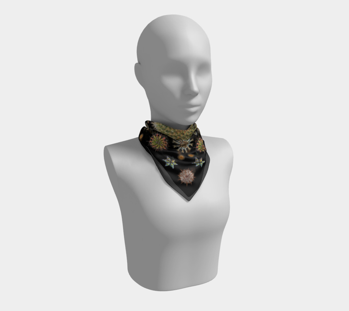 Cactus Square Scarf preview #1