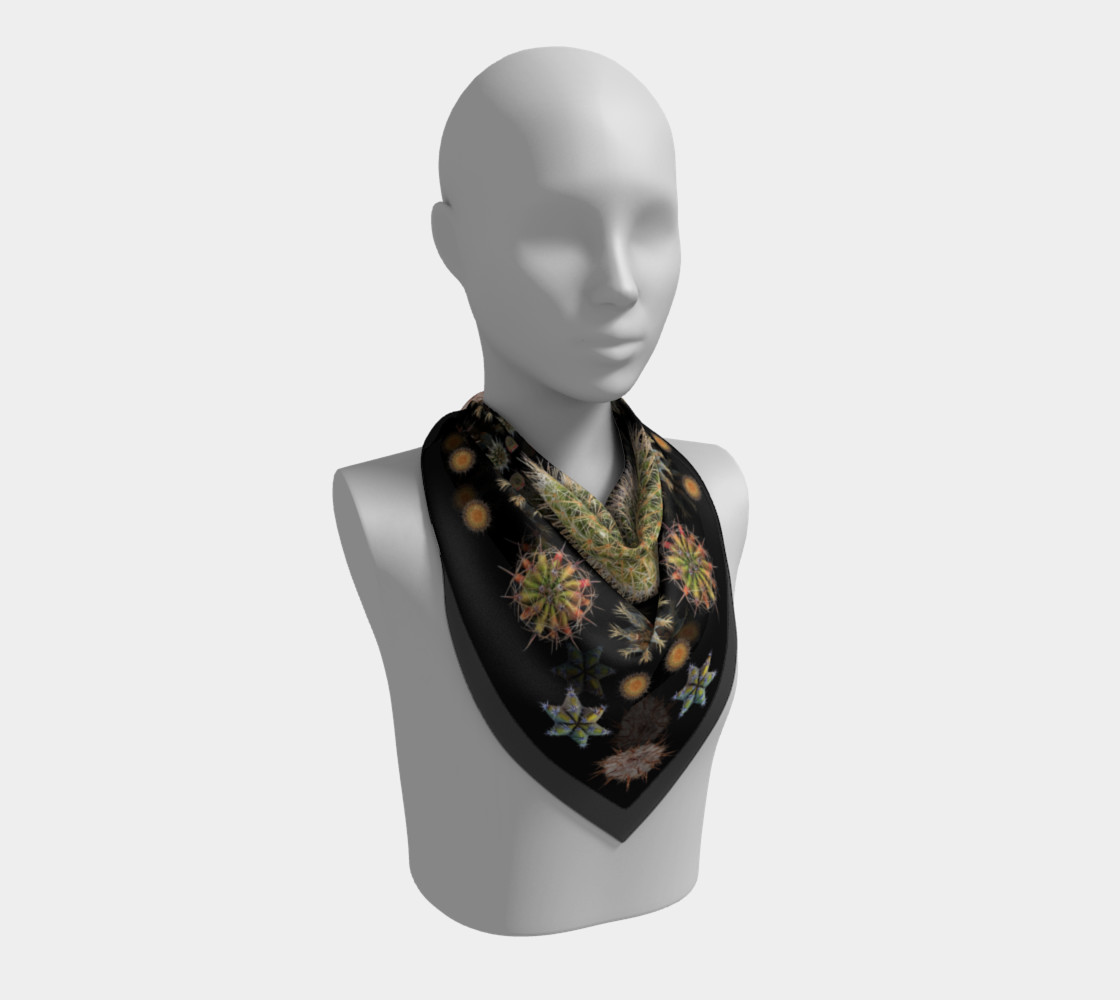 Cactus Square Scarf preview #2
