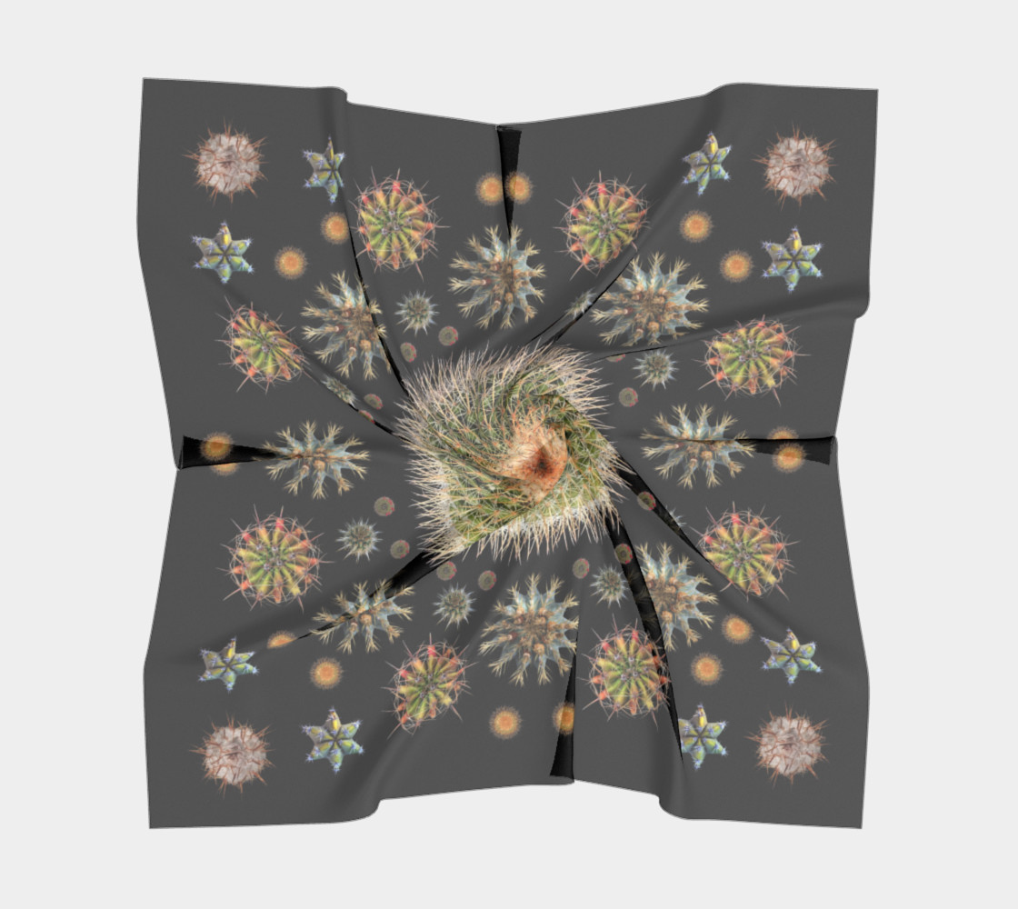 Cactus Square Scarf preview #5