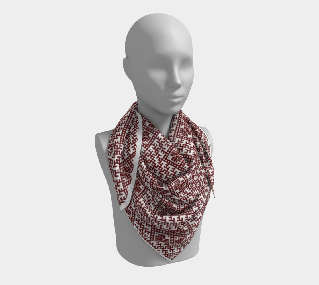 Traditional latvian Nordic pattern preview #3