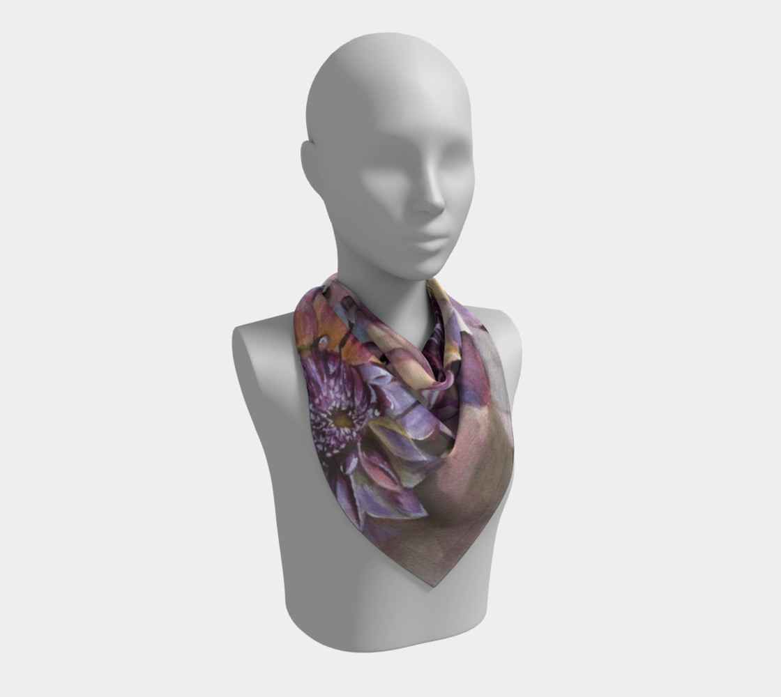 GORGEOUS DAHLIA SCARF preview #2