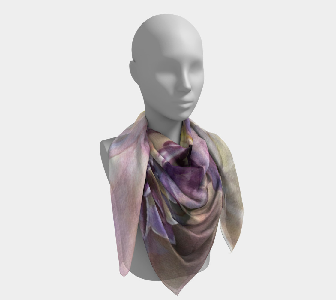 GORGEOUS DAHLIA SCARF preview #4