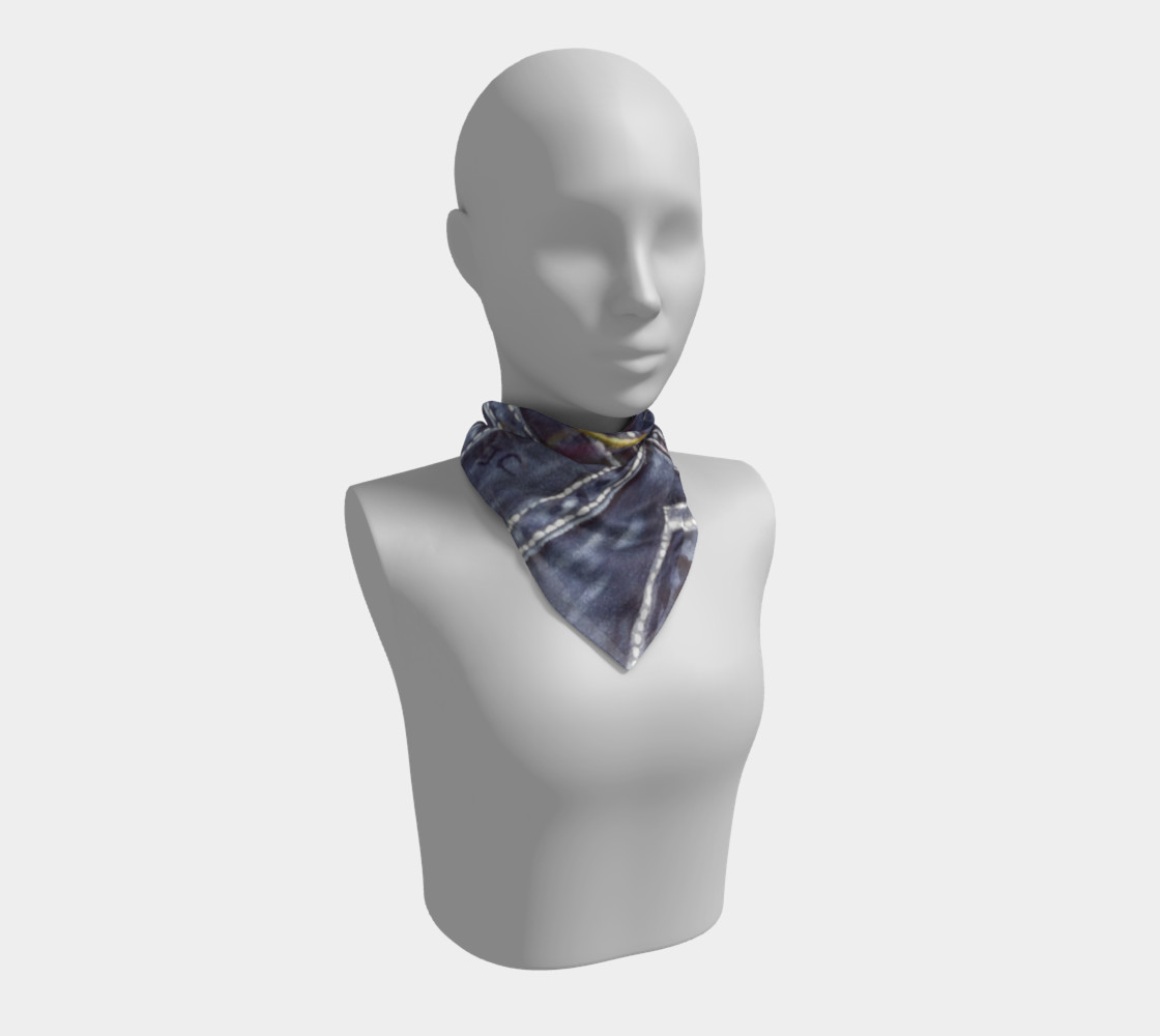 PINK ROSE DENIM Scarf preview #1