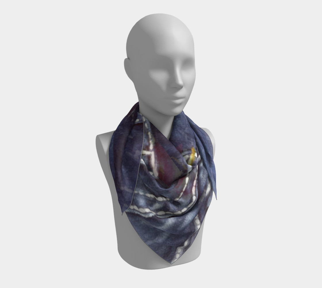 PINK ROSE DENIM Scarf preview #3