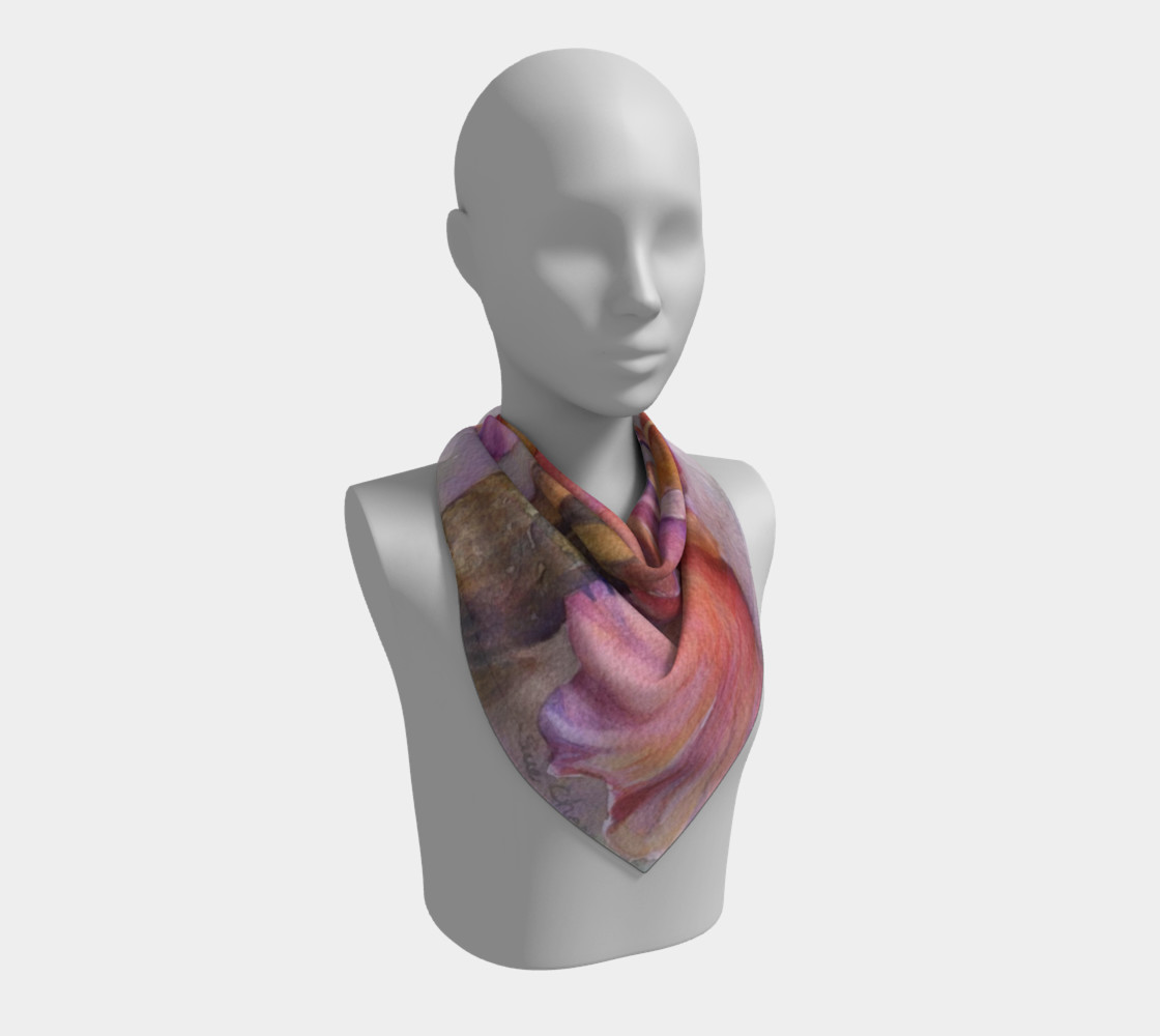 PINK IRIS SCARF preview #2