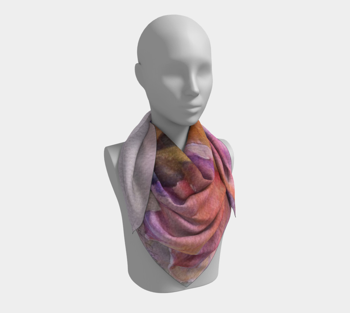 PINK IRIS SCARF preview #3