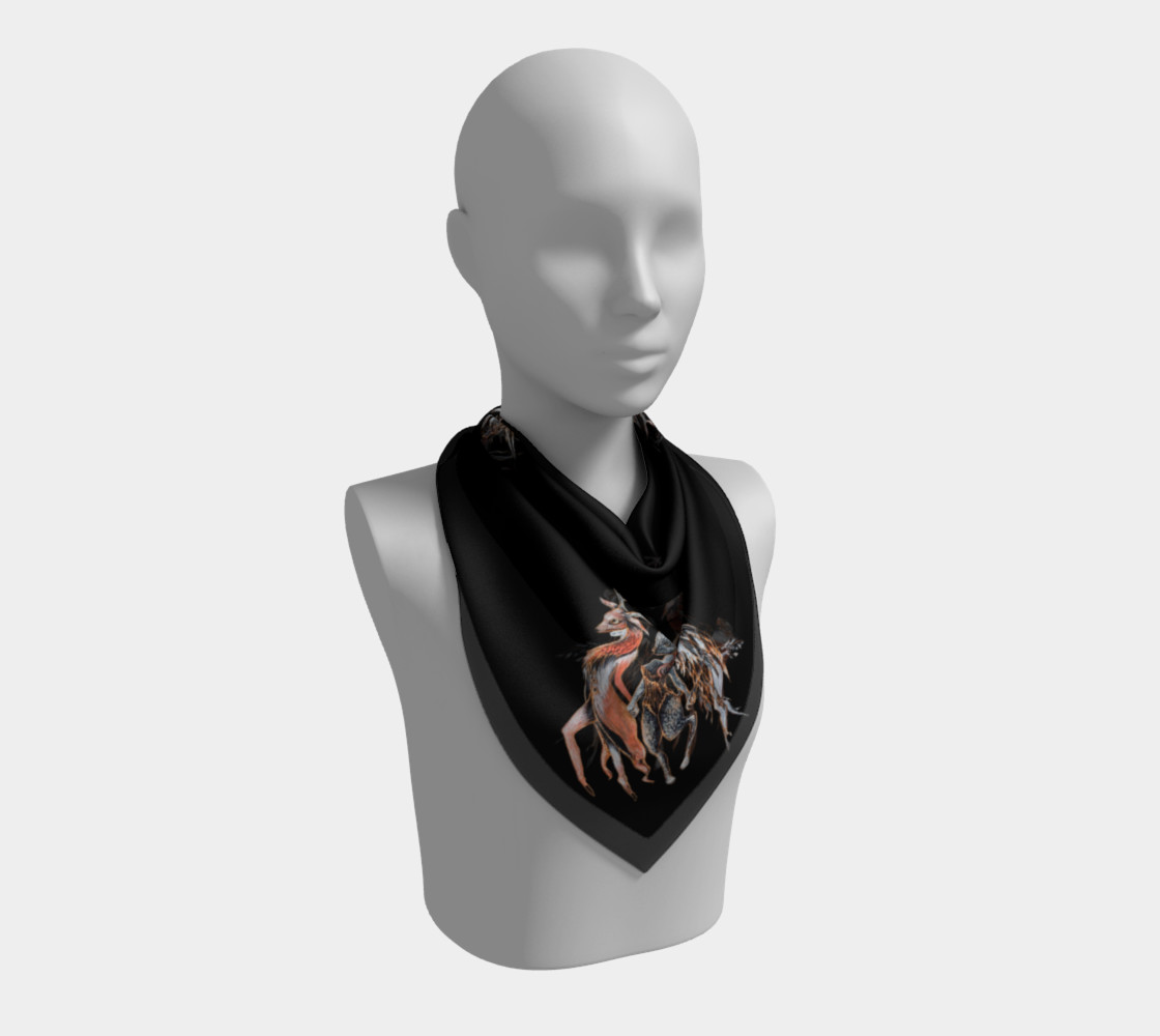 Masquerade Corners Square Scarf preview #2