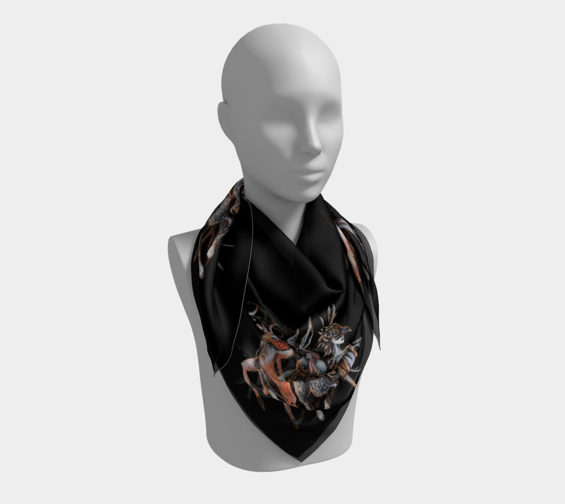 Masquerade Corners Square Scarf preview #3