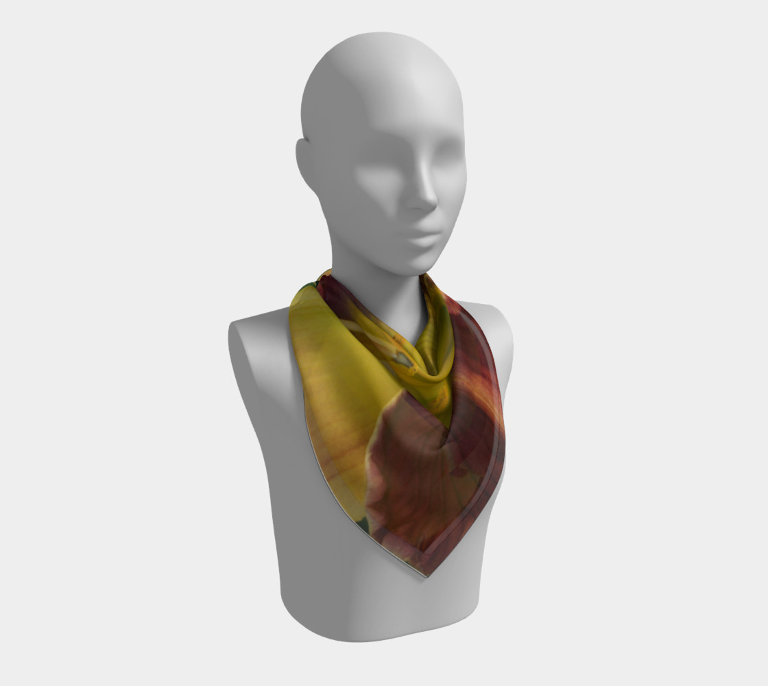 Daylily bitone scarf preview #2
