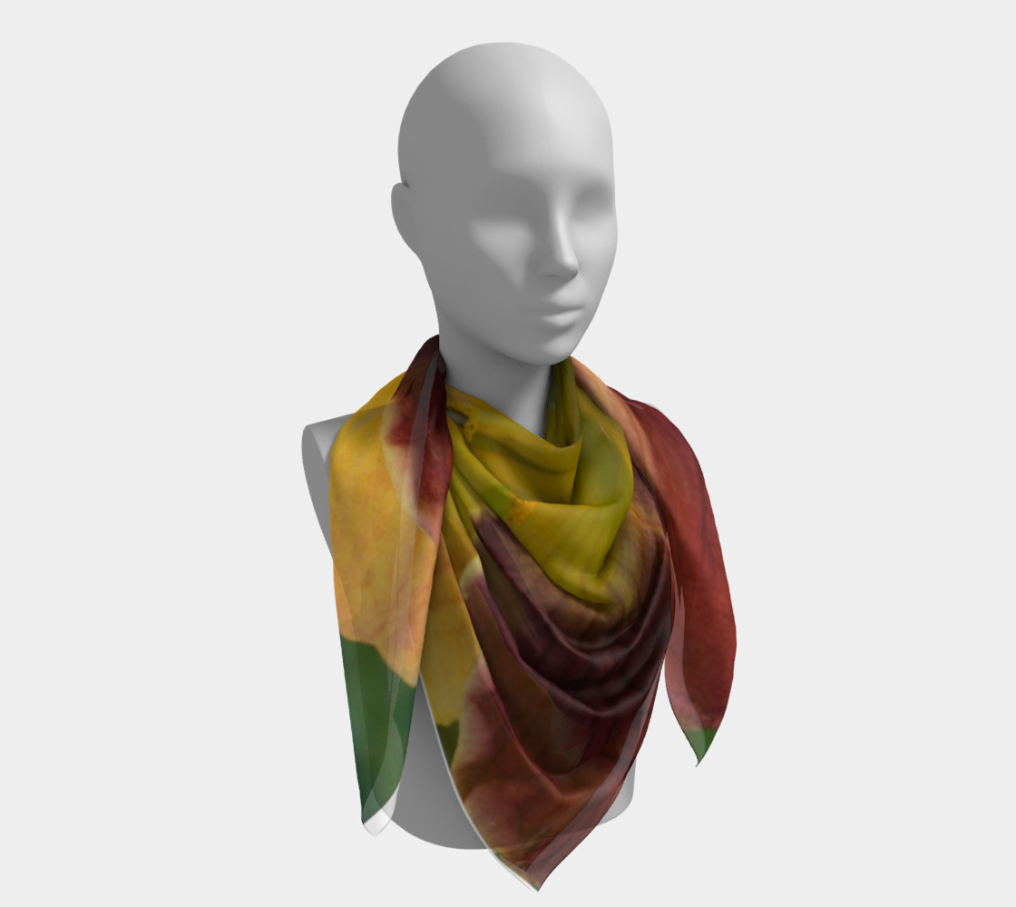 Daylily bitone scarf preview #4