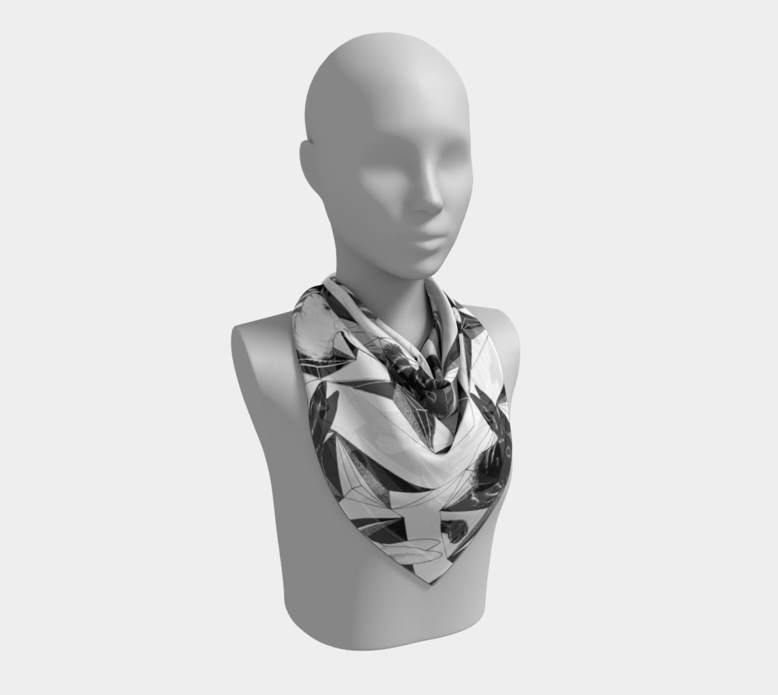 spirit rabbits scarf preview #2