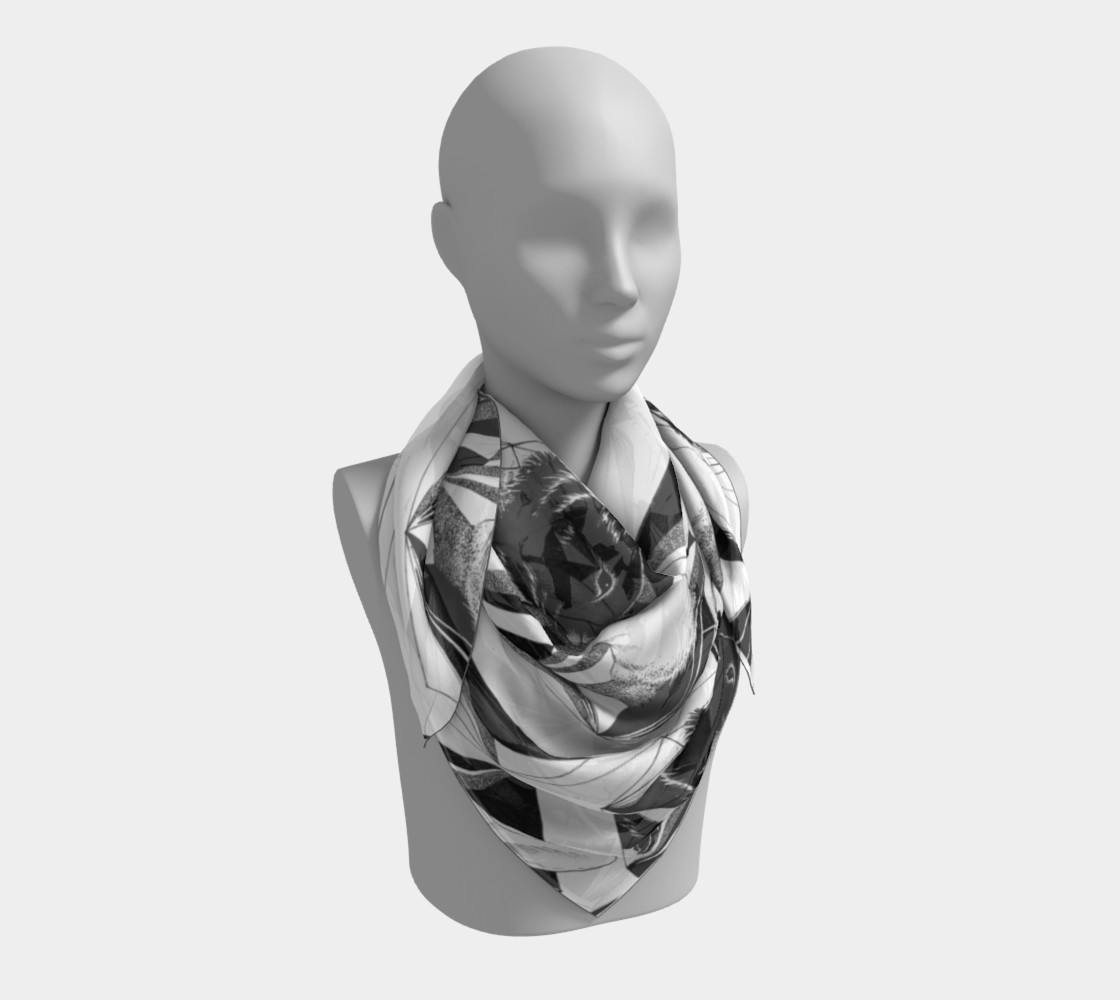 spirit rabbits scarf preview #3