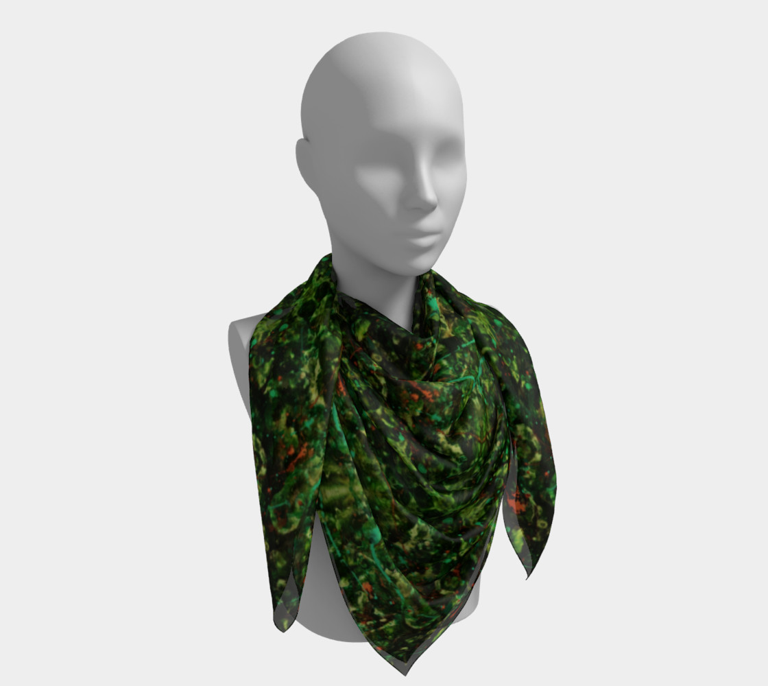 Jungle Velvet Square Scarf preview #4