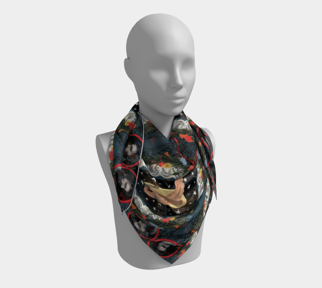 world scarf 36x36 preview #3