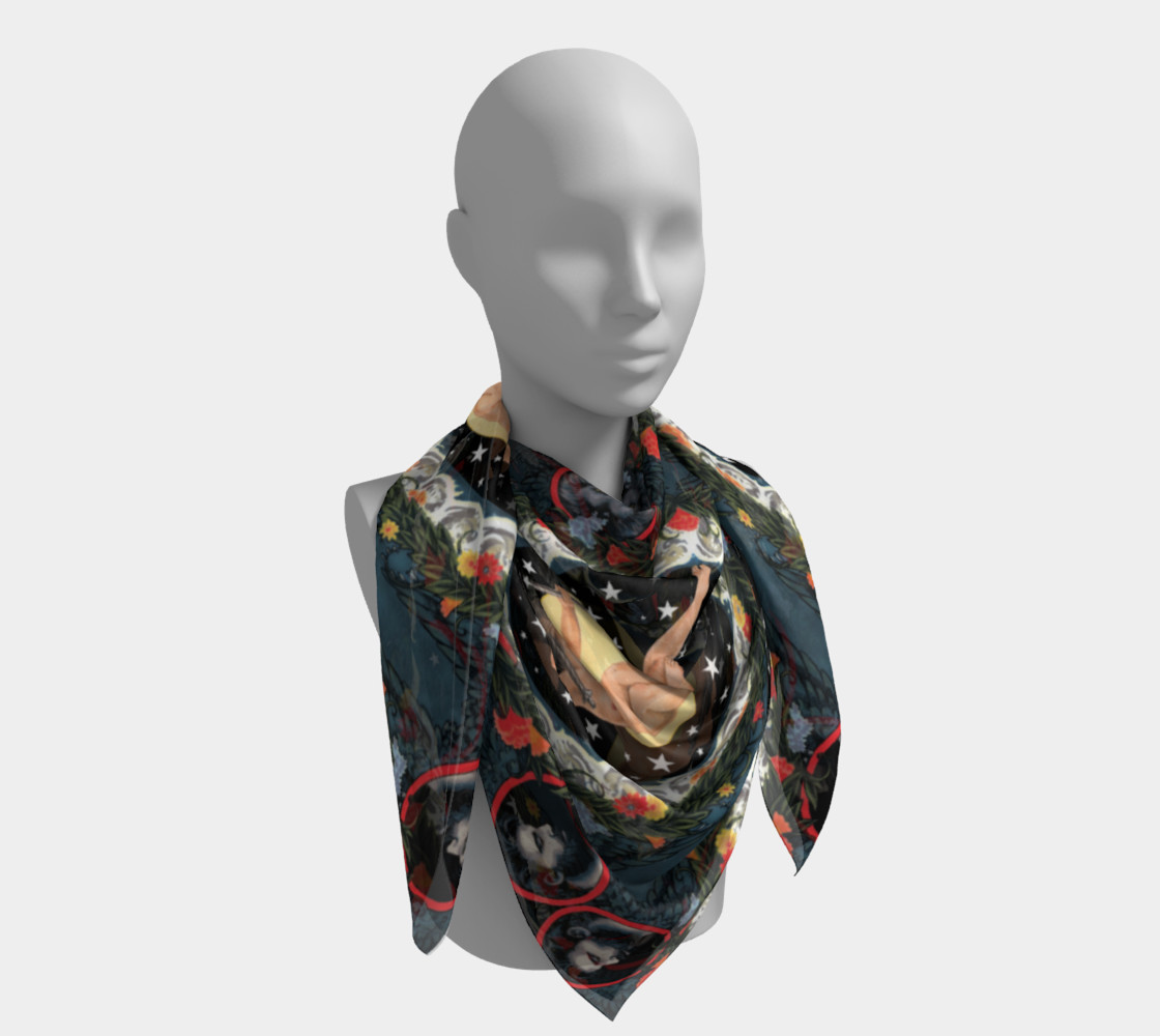 world scarf 36x36 preview #4