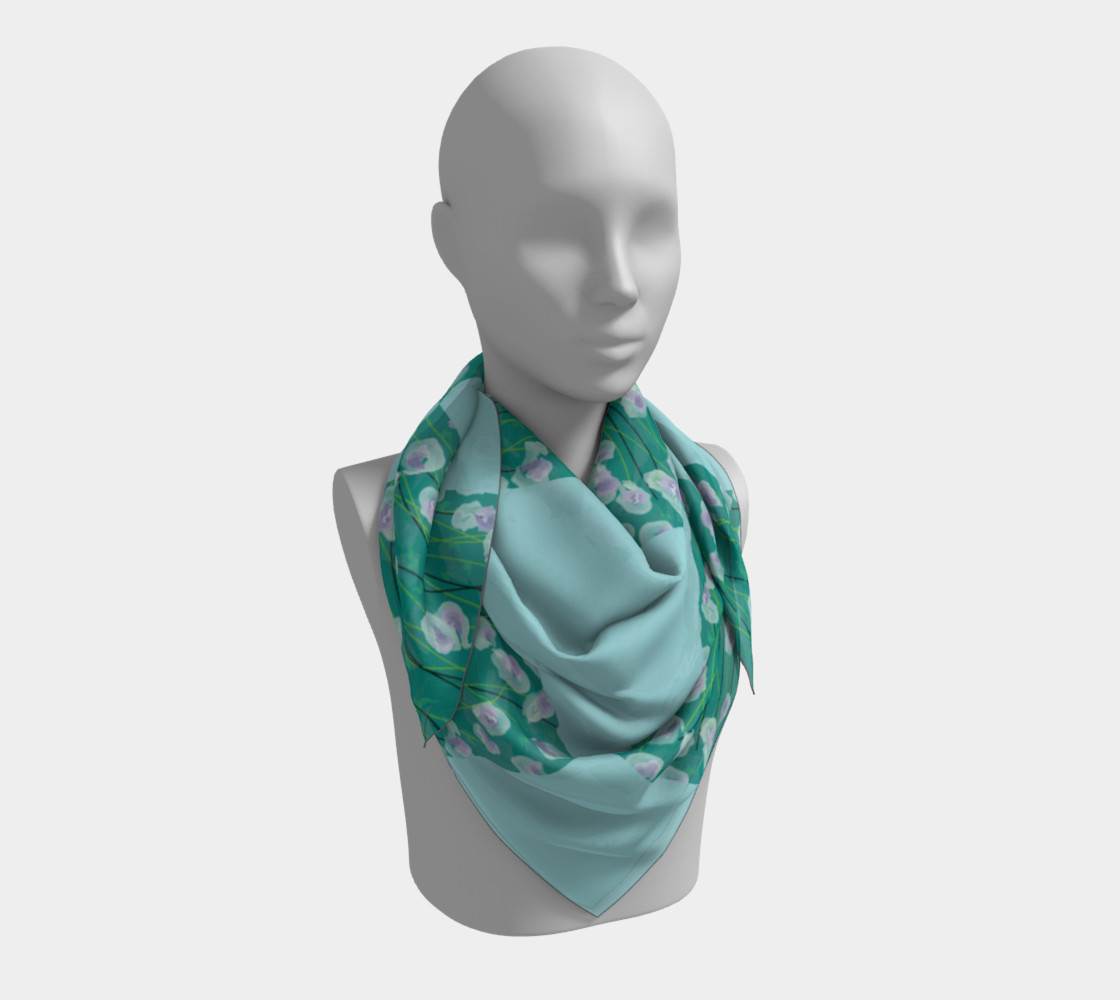 green square scarf