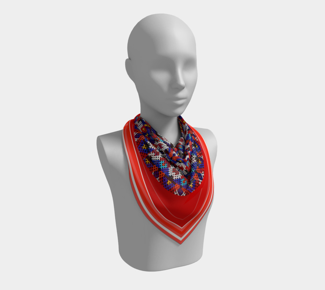 Pearl Scarf red thumbnail #3
