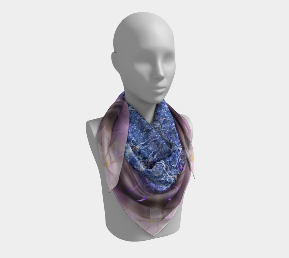 TrustnLove Mandala Large Silk Scarf preview #3