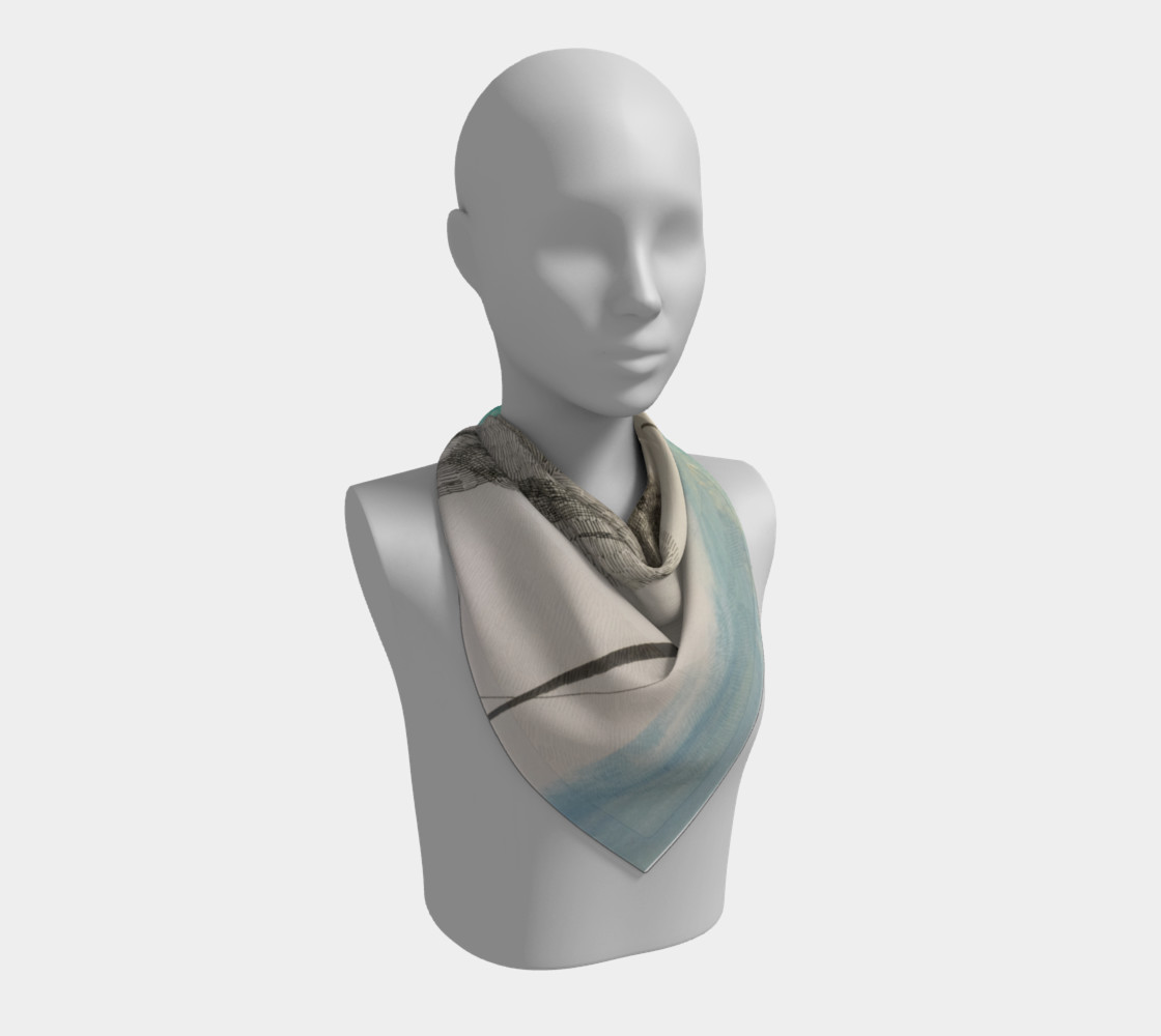 Aperçu de ocean current scarf #2