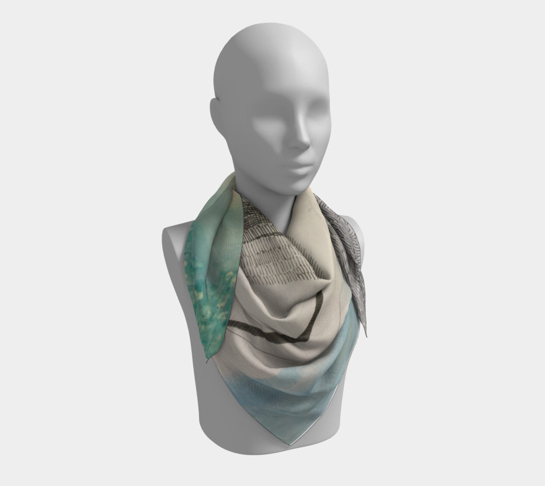 Aperçu de ocean current scarf #3