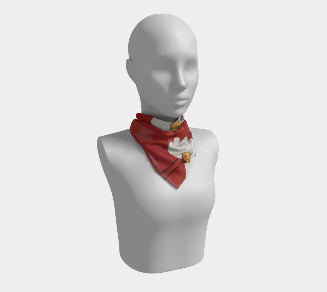 Daisy Sunset Square Scarf preview #1
