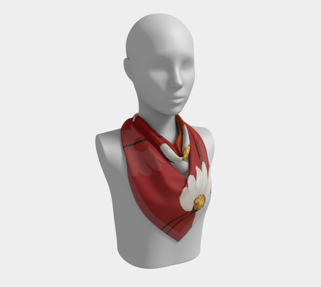 Daisy Sunset Square Scarf preview #2
