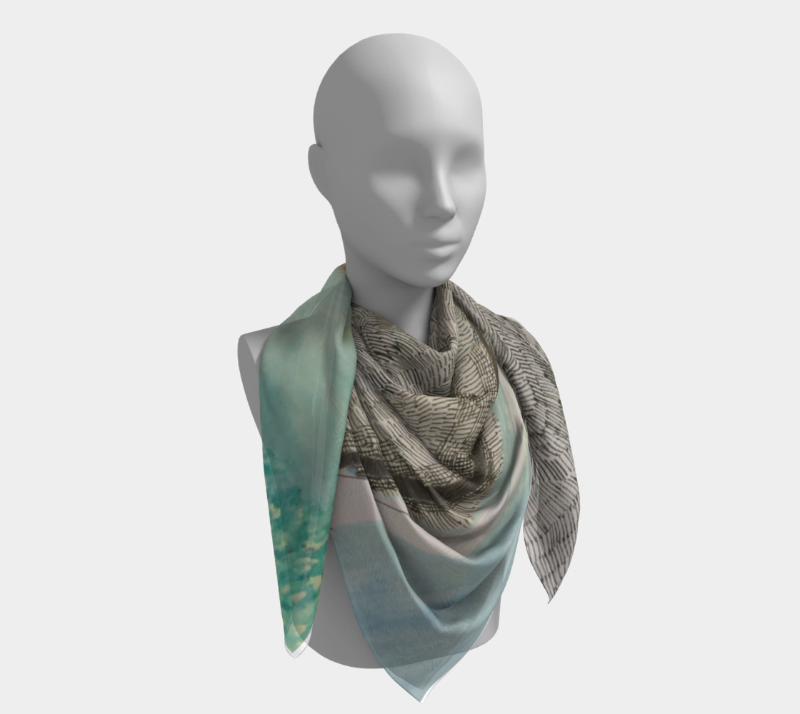 ocean deep scarf preview #4