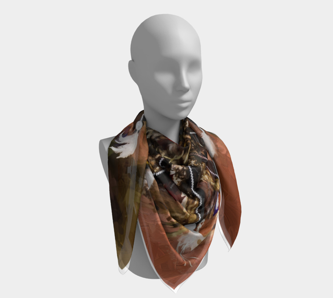 Aperçu de Scarf 36"x36" | BE10-0001 #4