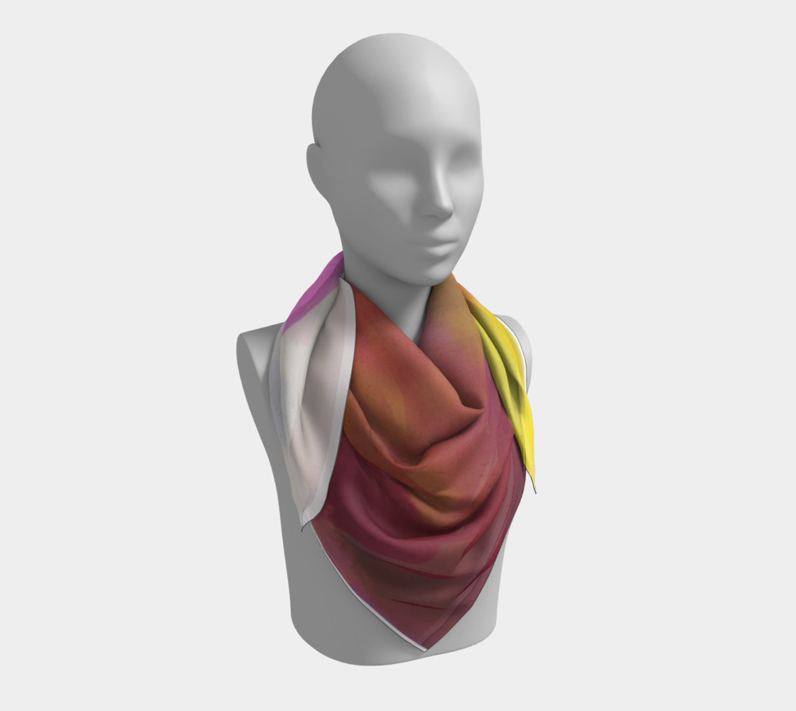 Orchid Flow Scarf preview #3