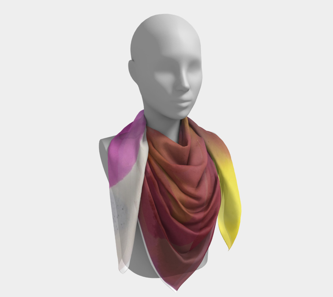 Orchid Flow Scarf preview #4