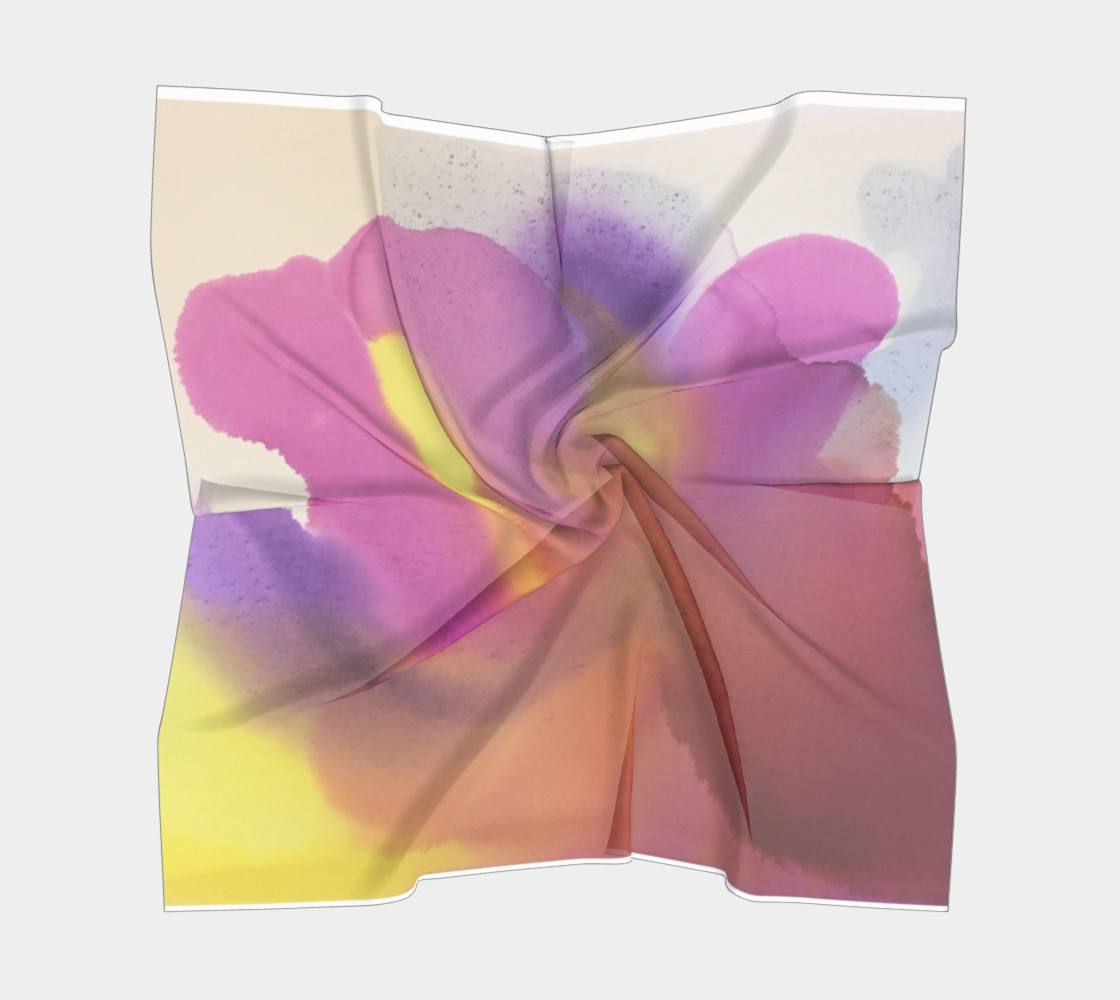 Orchid Flow Scarf preview #5
