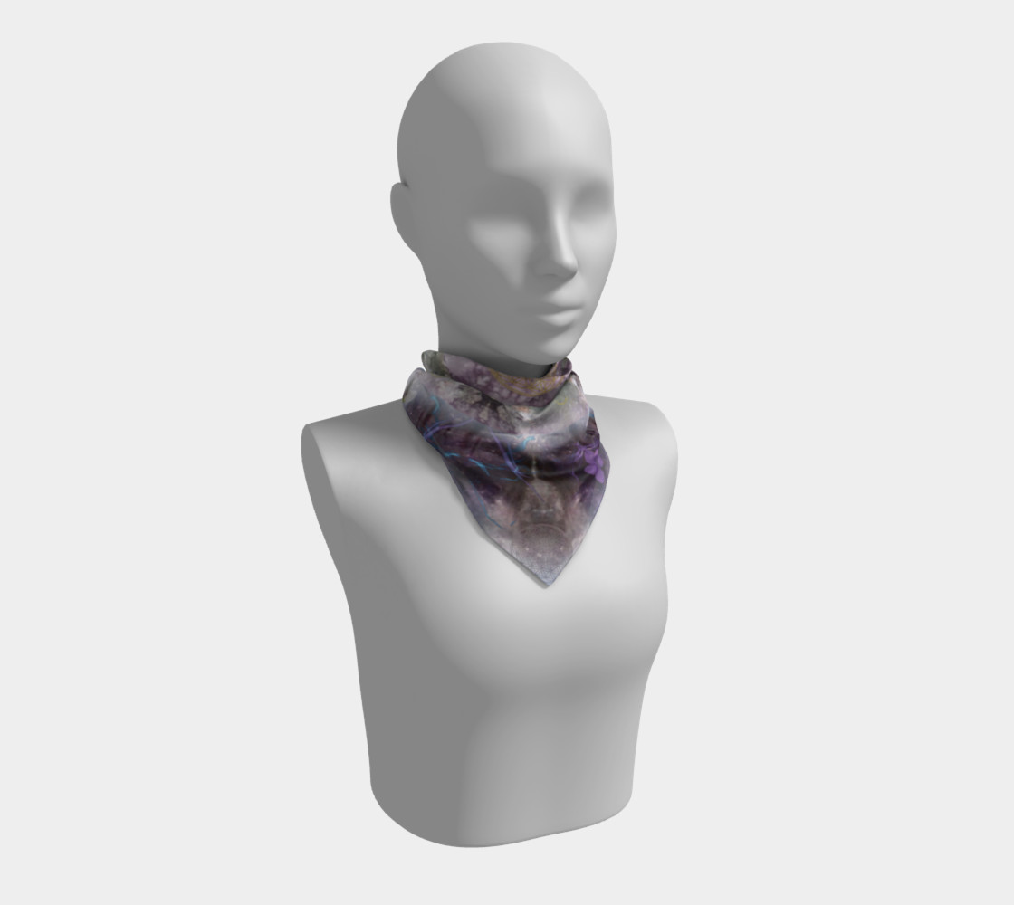 Divine Love Large Silk Scarf preview #1