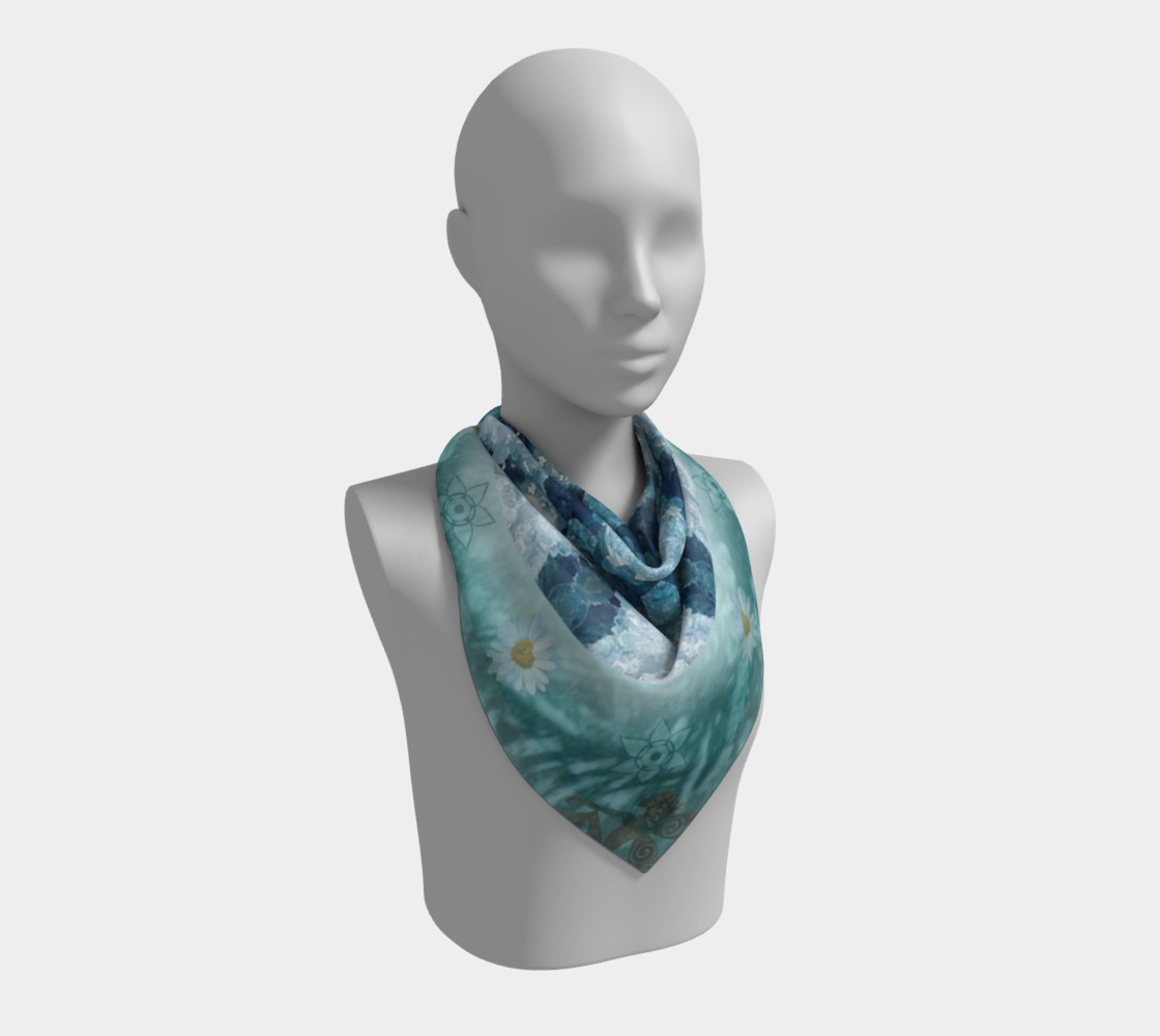 Eloquence Large Silk Scarf preview #2