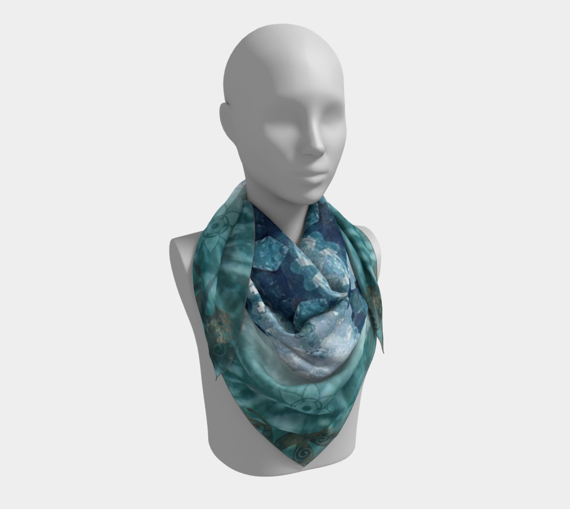 Eloquence Large Silk Scarf preview #3