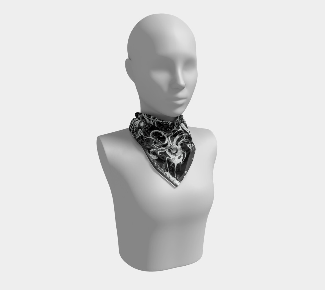 Aperçu de Grotesques B&W - Big Square Scarf #1