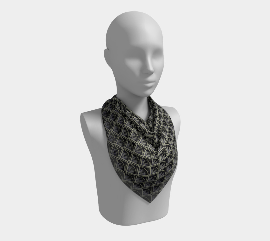 Aperçu de Deco Fans Square Scarf #2