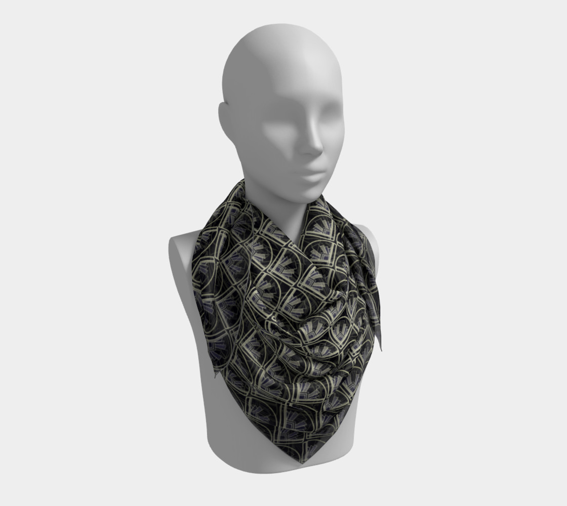 Aperçu de Deco Fans Square Scarf #3